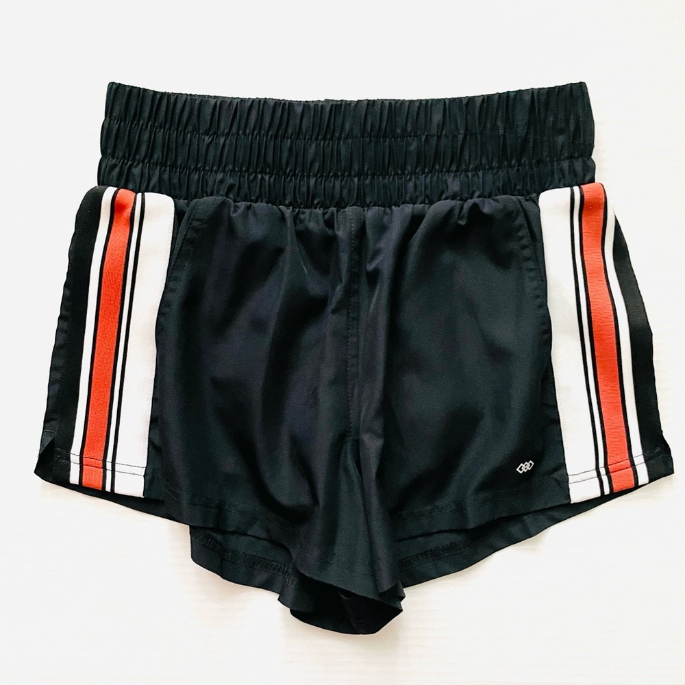 Black Tempo Run Shorts with Side Stripes NWT - Size S